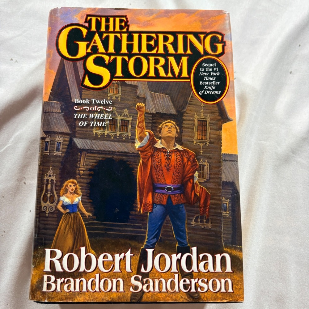 Tor The Gathering Storm Wheel of Time Book 12 Jordan Sanderson 1st Edition HC